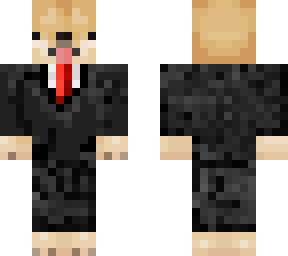 doge with suit