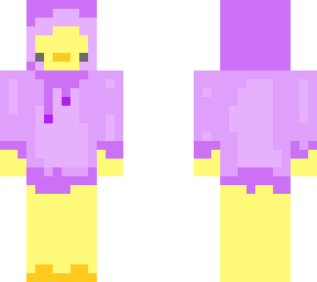 duck in a sweatshirt