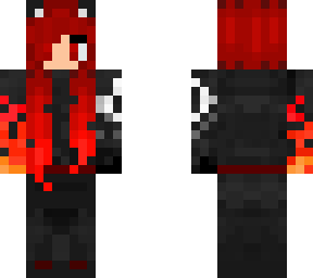 elemental demon girl