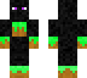 enderman+grass block