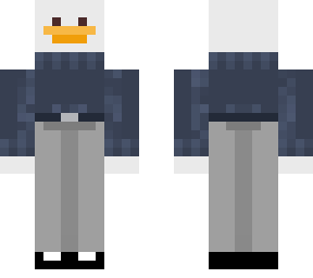 goose in high jeans