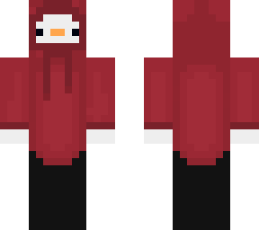 goose with hoodie