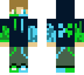 green and blue guy