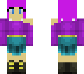 i love purple and blue outfit not mine