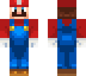 Mario 64 New Minecraft Skin
