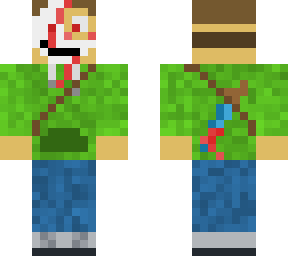 masked bloody killer