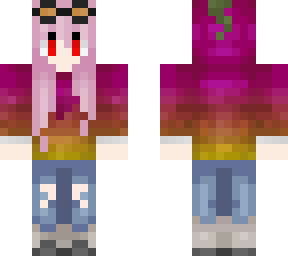 pink & green