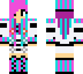 pink blue carnival tent