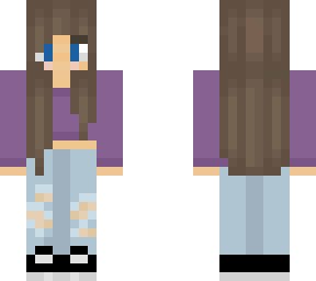 purple girl