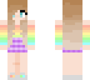 rainbow girl