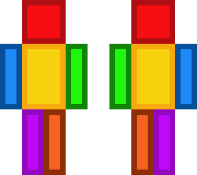 rainbow man