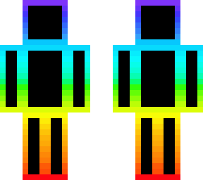 rainbow outline