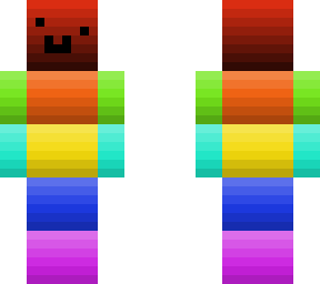 rainbow skin