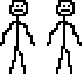 stick figure man