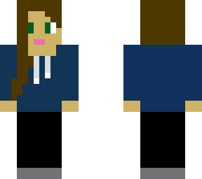sweater girl with braid
