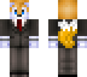 tails in a suit