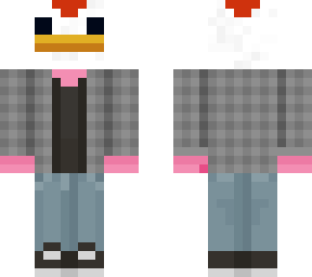 the pig boi in the chicken costume