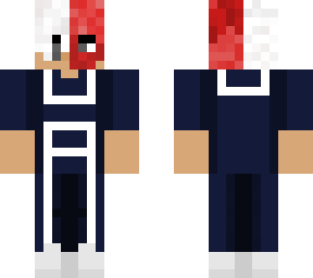 todoroki in school uniform