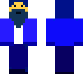 ugly old blue harry guy