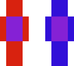 what do red and blue make? purple!!!