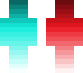 6 side colored skin