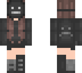 a masked girl (edit)