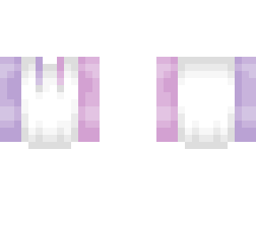 base sweater - pastel purple pink & white