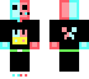 blue and red slime