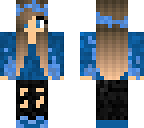 blue girl
