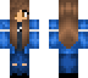 blue jacket girl