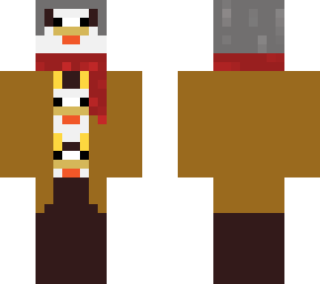chickens in a trenchcoat