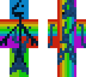 cracked rainbow man