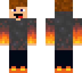 derpy flame hoodie boy