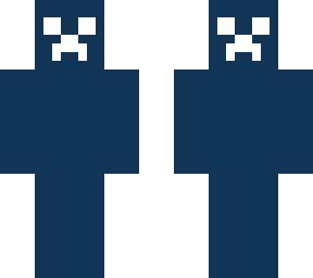 double-sided blue and green creeper