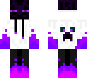 enderman fuefo fatuo morado