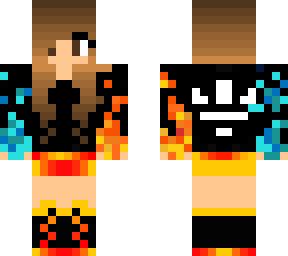 fire and ice girl