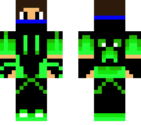 green and black cool dude