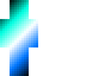 green and blue collision