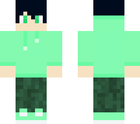 green hoodie boy