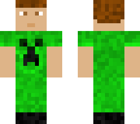 guy in creeper clothing