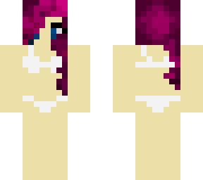 hot girl in bikini (originally by xvghost) - purple and white version