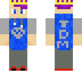 me with dantdm merch on