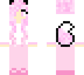 pink ice wolf hood off
