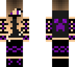 purple gamer girl