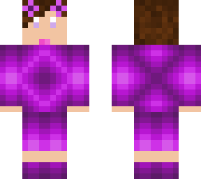 purple gorl
