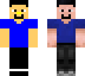 remake of my first skin- ( first minecraft skin to recent )