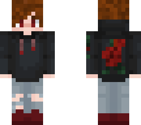 rose hoodie boy variation