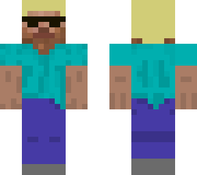 steve with blonde hair and sunglasses