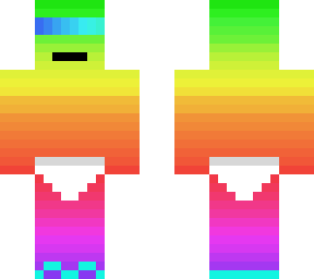 summer rainbow man