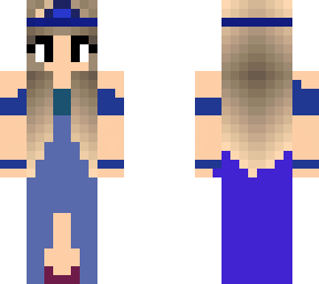 the pretty blue princess